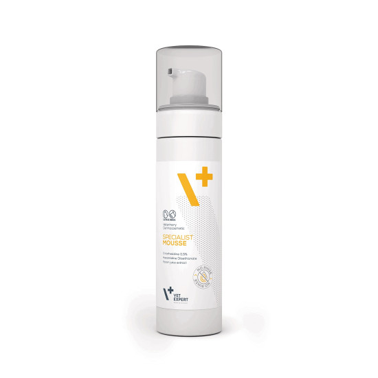 VetExpert Specialist Mousse, 150 ml – spumă dermatologică fără clătire